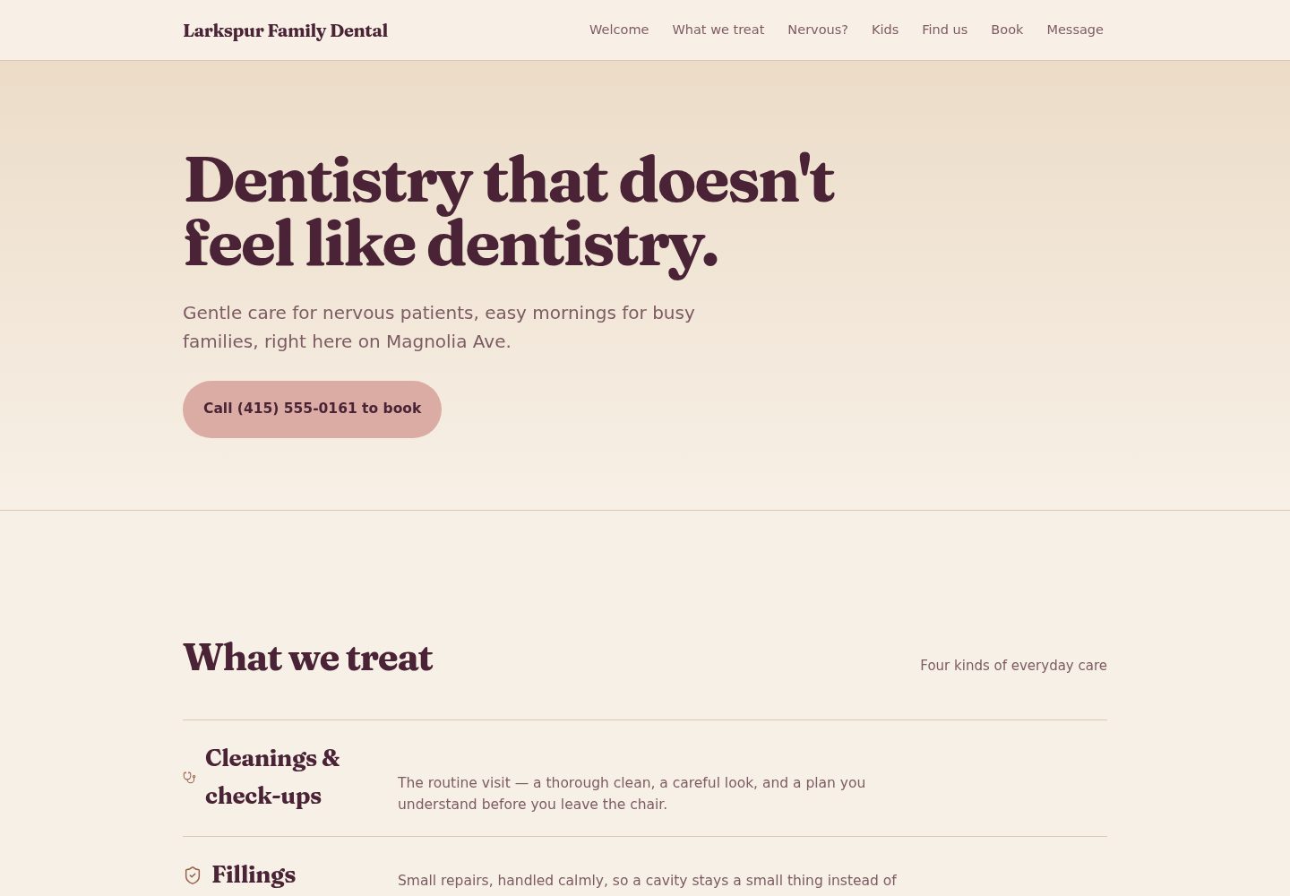 Larkspur Family Dental